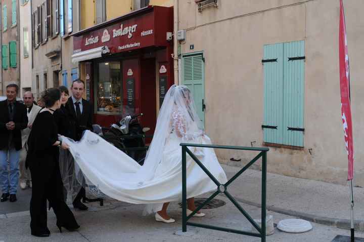 Départ pour la mairie