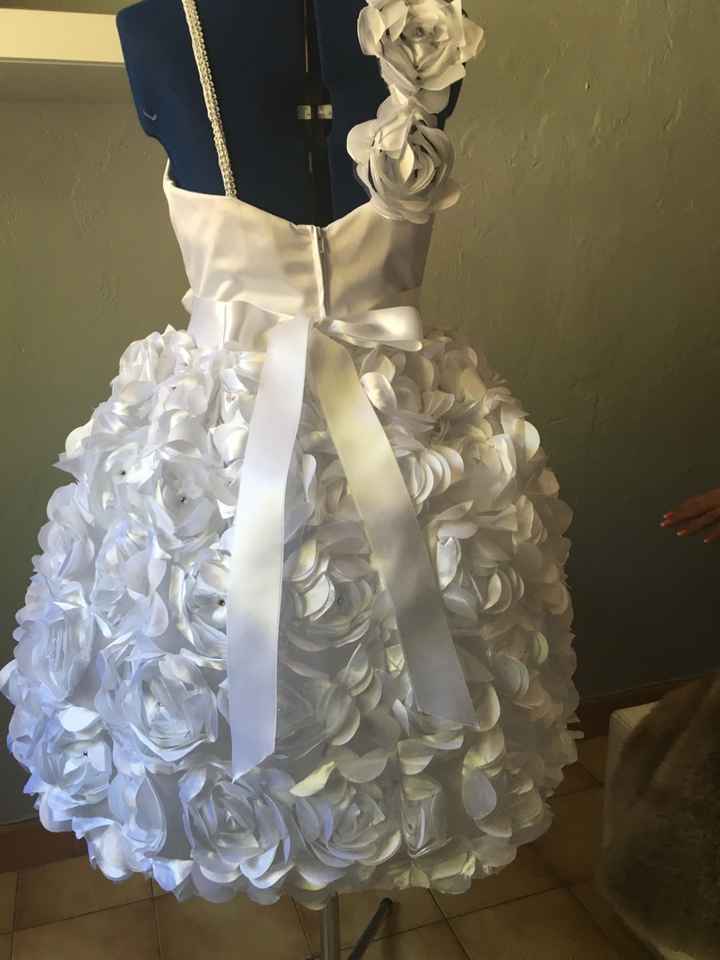 Robe petite demoiselle d'honneur - 3