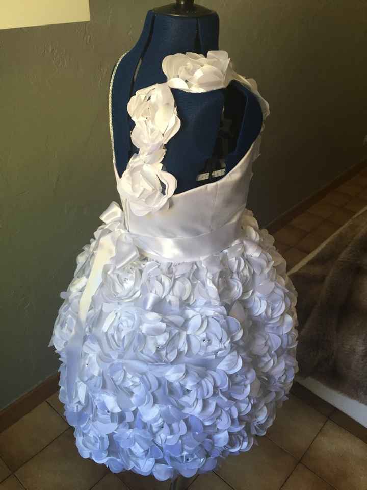 Robe petite demoiselle d'honneur - 4