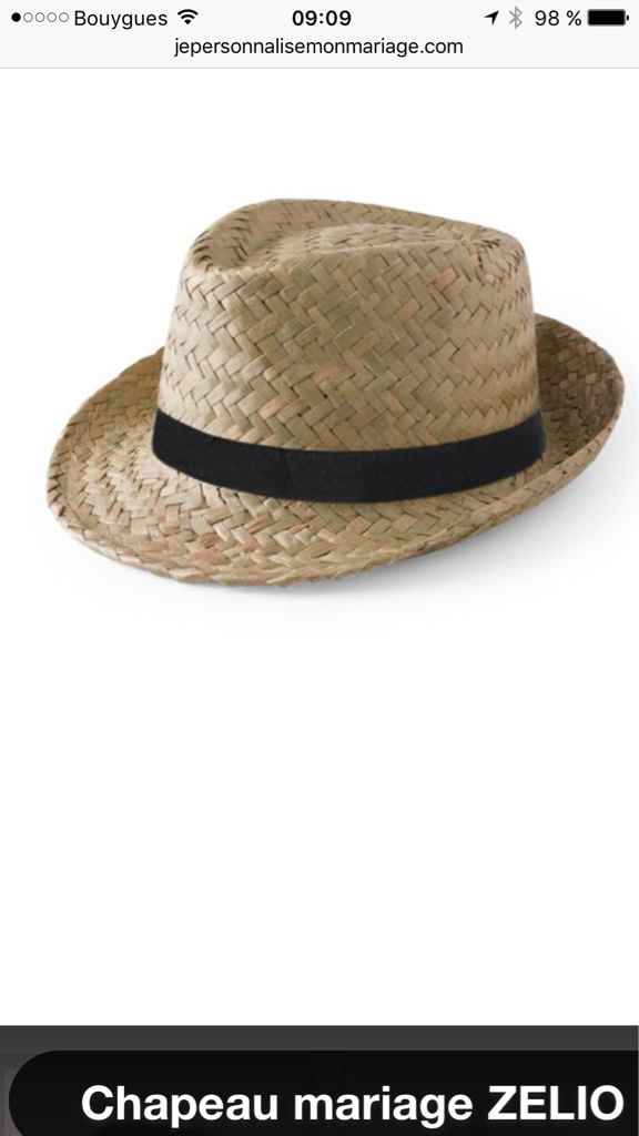 Chapeau invités lequel choisir ? - 1