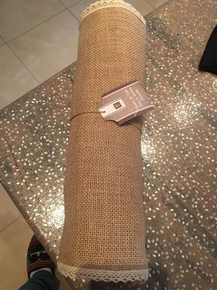 Chemin de table jute - 1