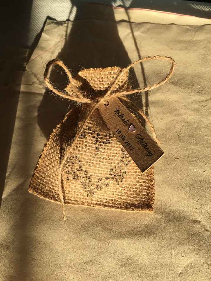 Dragée limoncello et deco champetre - 3