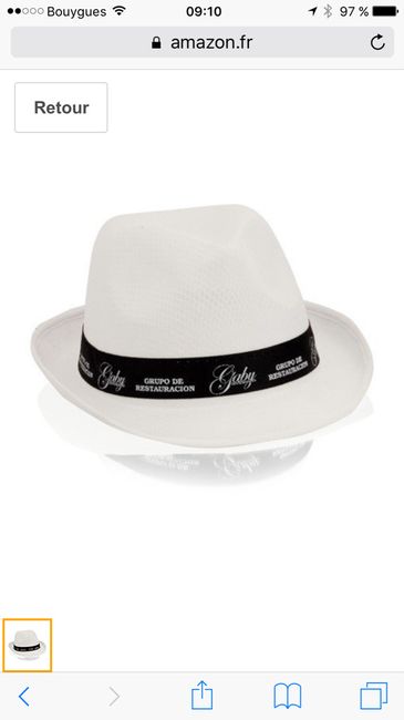 Chapeau invités lequel choisir ? - 2