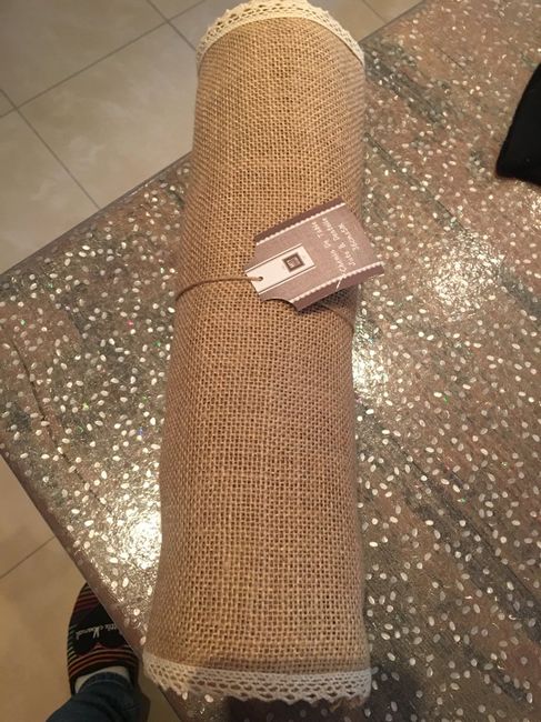 Chemin de table jute - 1