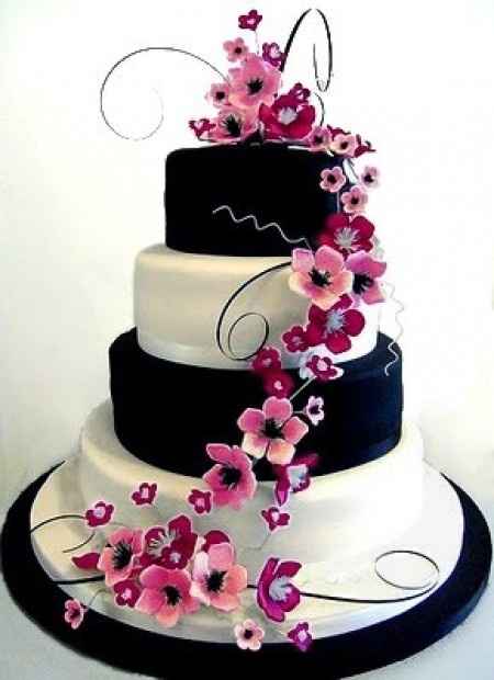 Wedding Cake coloré