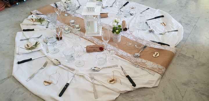 Déco de table 1er essaie maison - 3