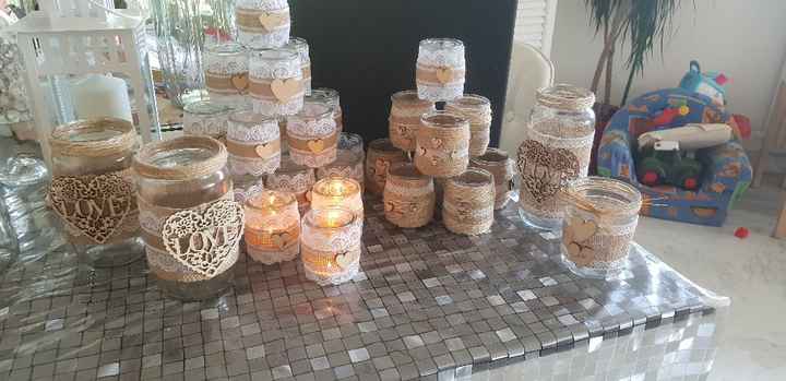 Pots pr déco champêtre terminé oufff - 1