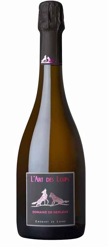 L'art des Loups Crémant de Loire Domaine de Nerleux.