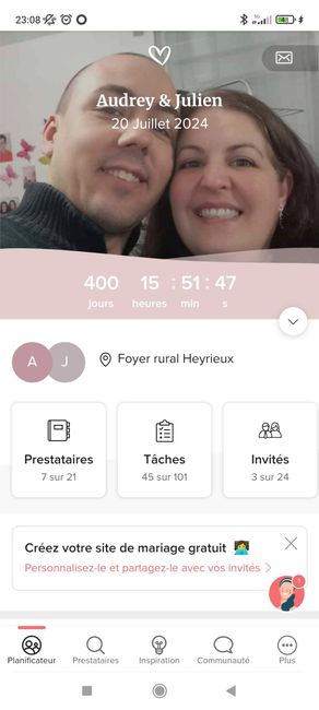 Capture depuis l'application mobile ton compte à rebours et partage-le ⏳😍 24