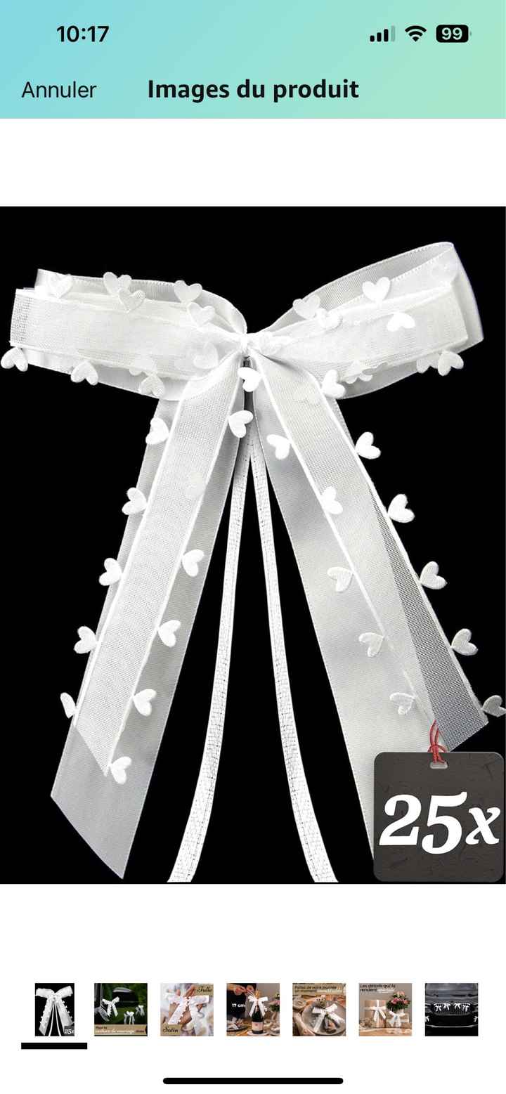 Noeuds en tulle - 2