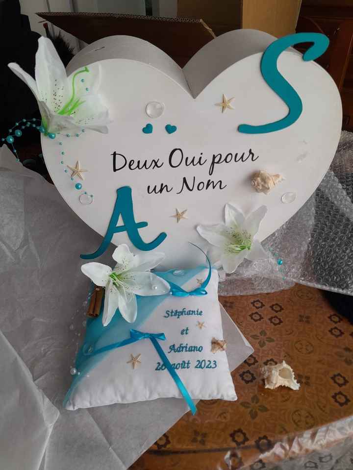 Urne et coussin d'alliance - 1