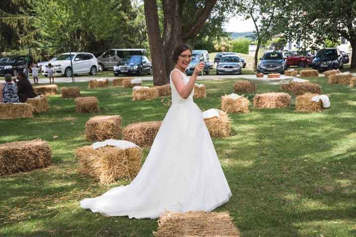 Moi :D partie trinquez au milieu des ballots