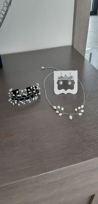 Parure de mariage reçue. ❤ - 2