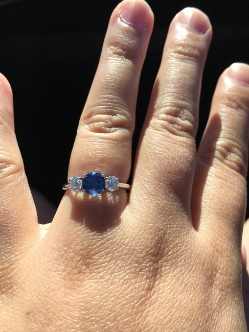 Et vous à quoi ressemble votre bague de fiançailles ? - 1