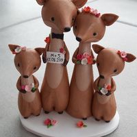 Cake topper. - 1