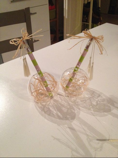 Mes stylos fait maison pour le livre d'or !