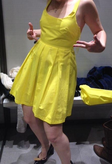 Robe première témoin !