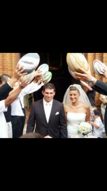 Mariage thème rugby - 1