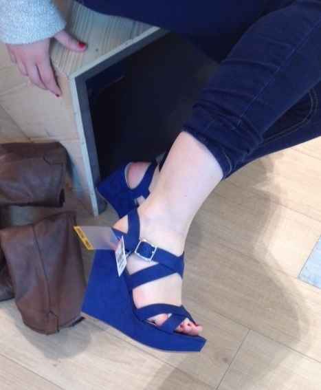 Chaussure première témoin !! 