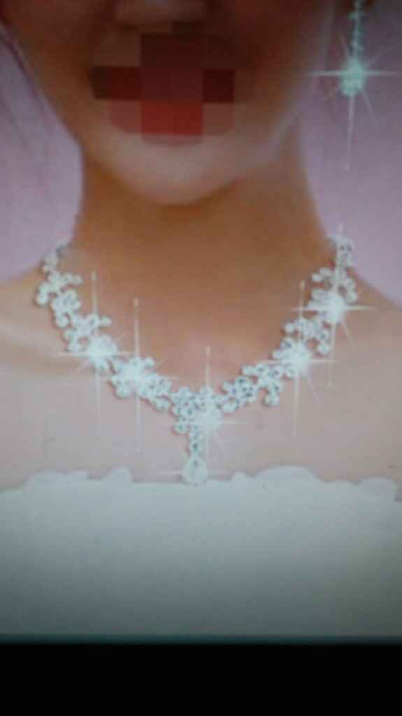 Ma parure pour le jour j - 1