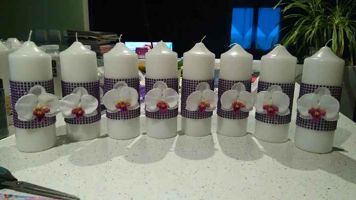 Avis bougies centre de table - 1