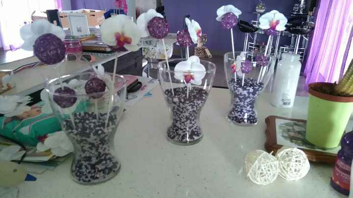 Centre de table terminé - 1