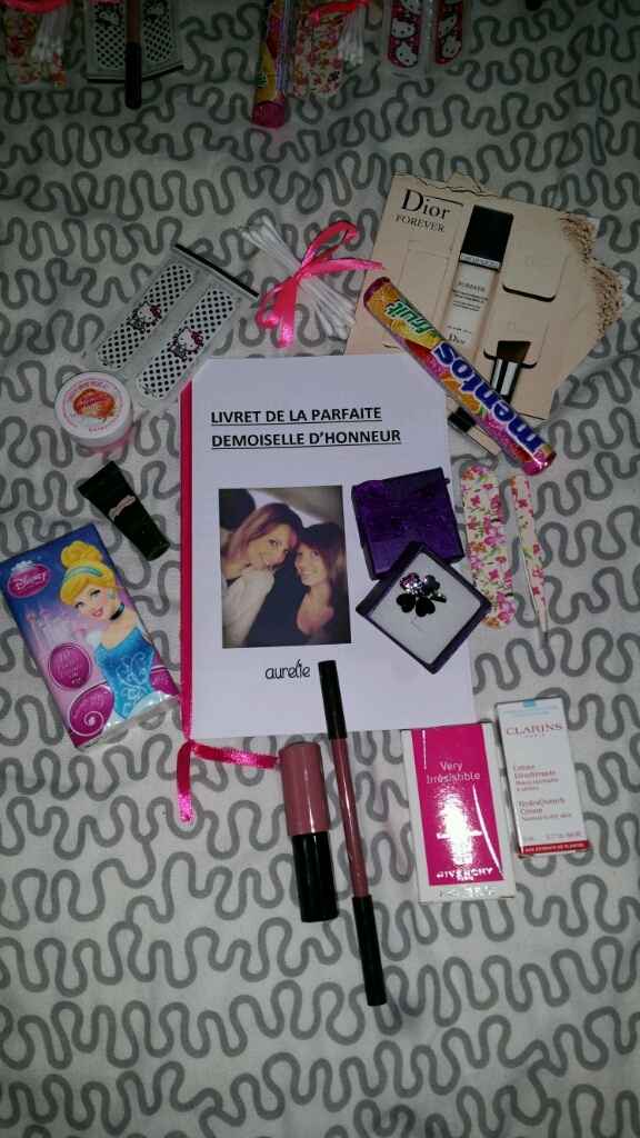 Les cadeaux de demoiselle d honneur - 1