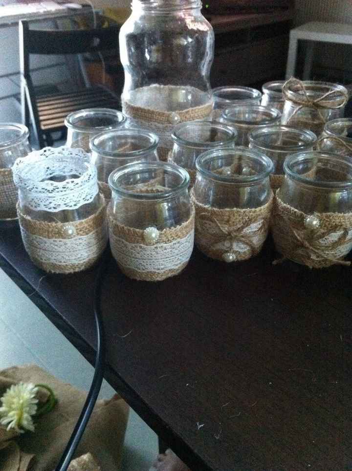 Mini contenant fleurs ou photophores