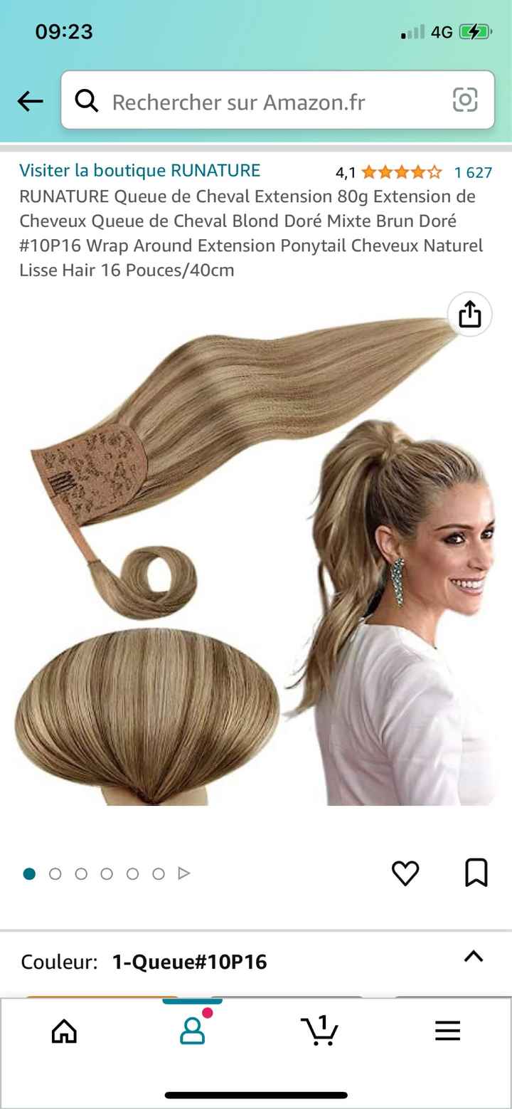 Extensions cheveux - 1