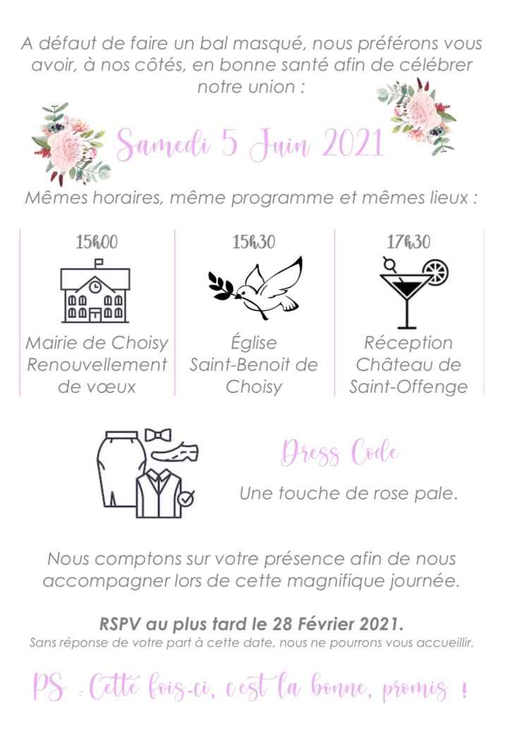 Texte faire-part mariage reporter - 2