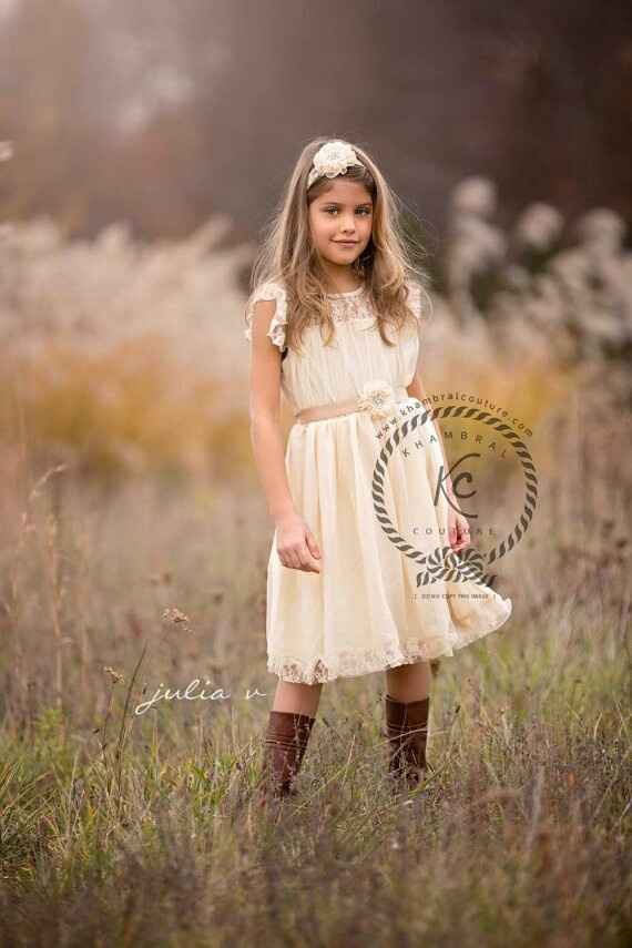 Robe petite fille d honneur - 2