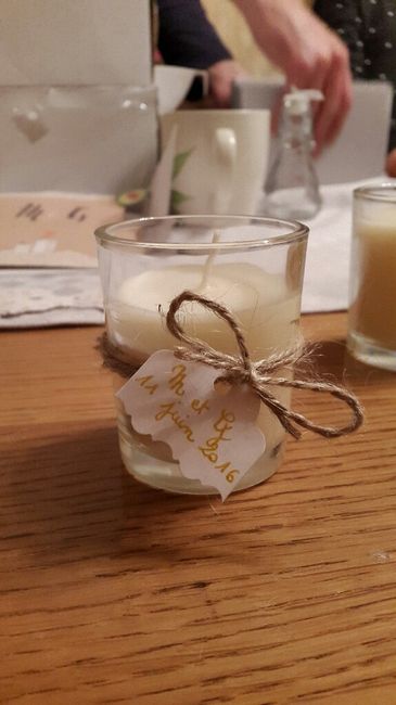 Étiquettes cadeaux des invités - 1