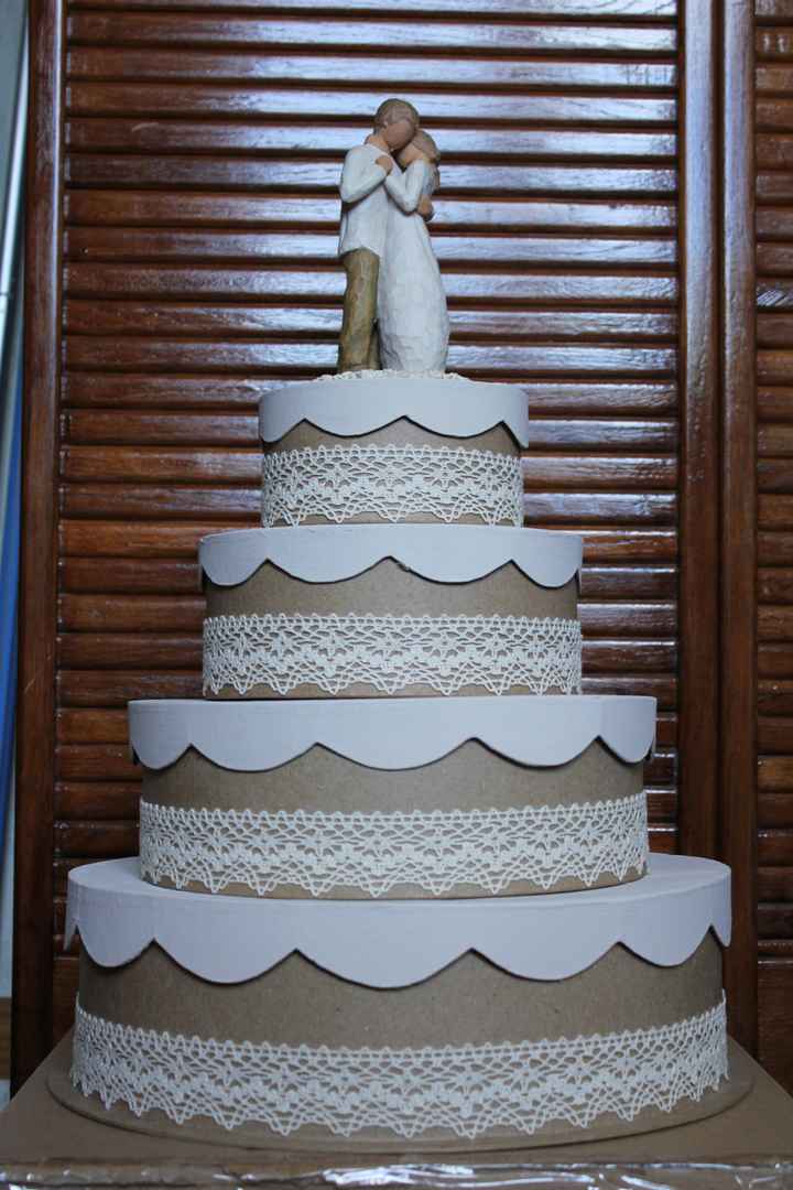 Wedding cake décoratif