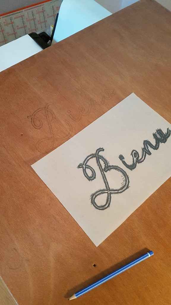 Diy panneau de bienvenue - 3