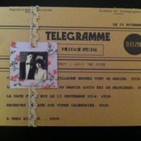 Mon SAVE THE DATE ! :)