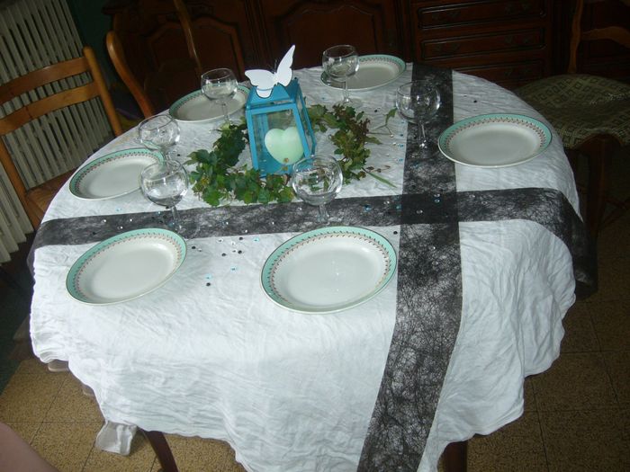 Essai déco de table