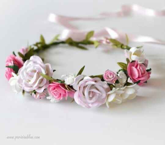 Une couronne de fleures fraîches! - 1