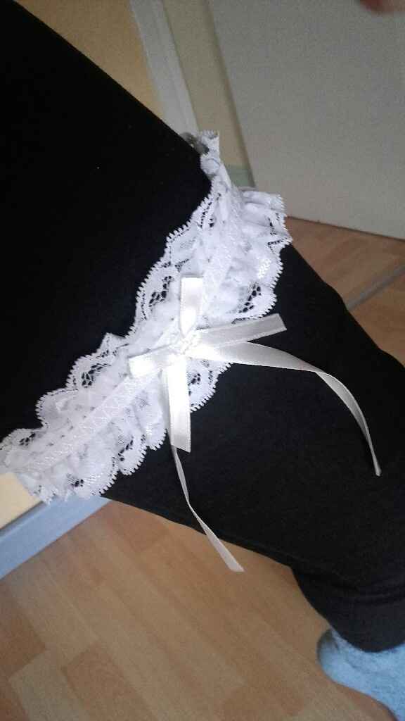 Jarretière et gants reçus !! - 1