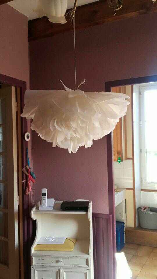 Rond de serviette et suspension florale - 3