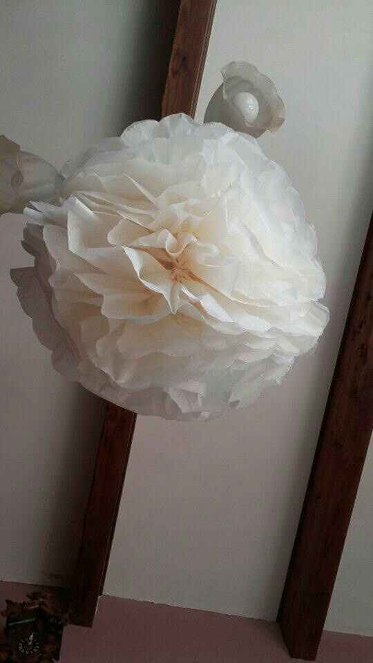 Rond de serviette et suspension florale - 4