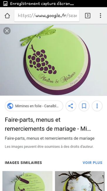 Faire part thème vin - 5