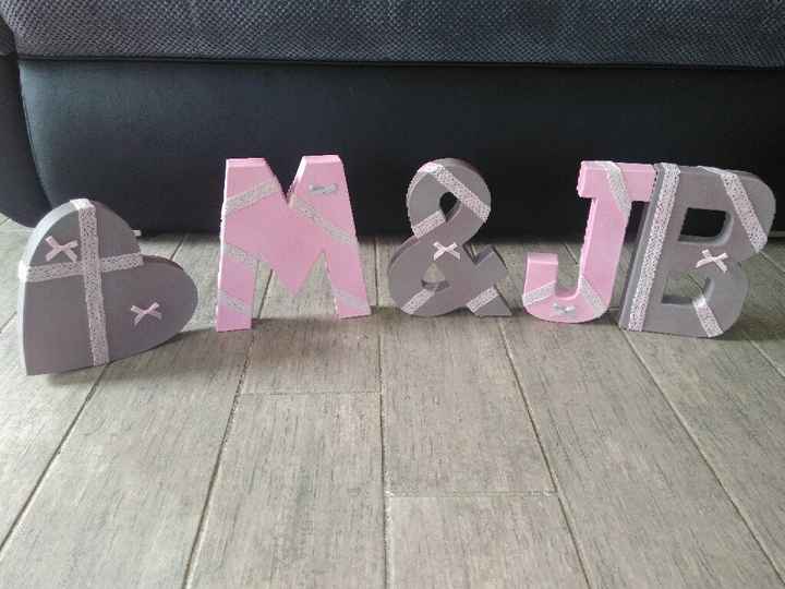 Nos initiales - le résultat !! - 1