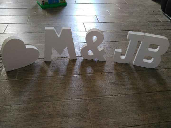 Nos initiales - le résultat !! - 1