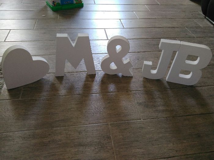 Nos initiales - le résultat !! - 1