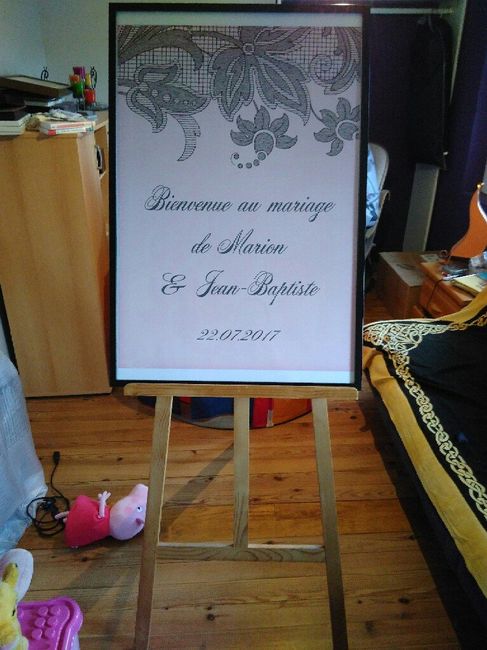 Avis affiche de bienvenue - 1