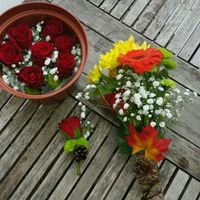 Boutonnière et bouquet à lancer diy - 1