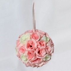 boule fleurs papier