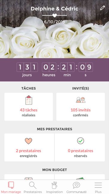 Montrez-moi vos compteurs de mariage 🤵👰 - 1