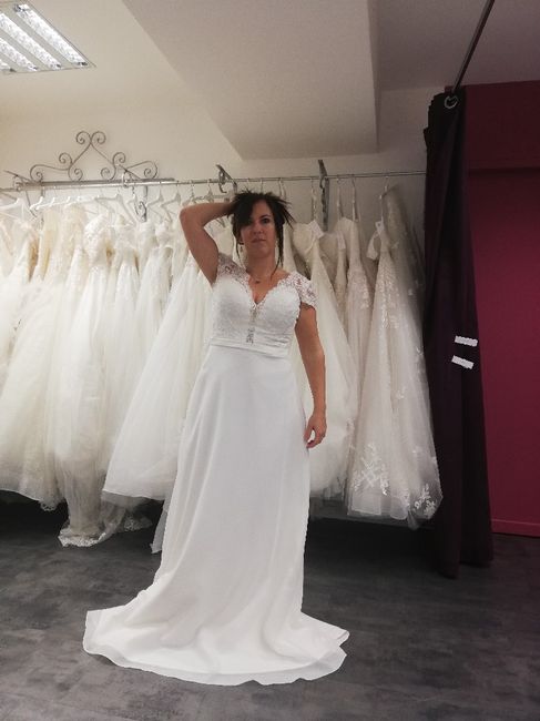 La coupe de ma robe de mariée sera _______ 1