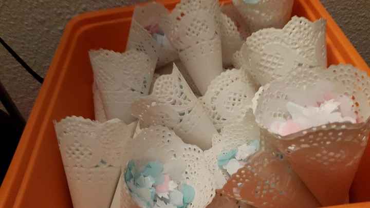 Mes confettis diy + cornet diy - 1